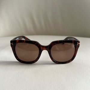Tom Ford Campbell Sunglasses TF198 Havana